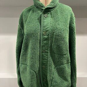 Bhode fleece/sherpa jacket. Size Large.